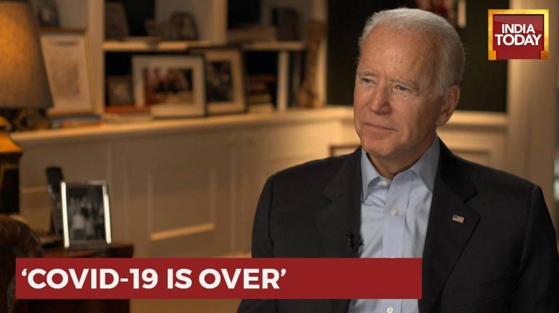 US President Joe Biden Declares 'COVID-19 Over' In America, Throws In Hat For Re-election