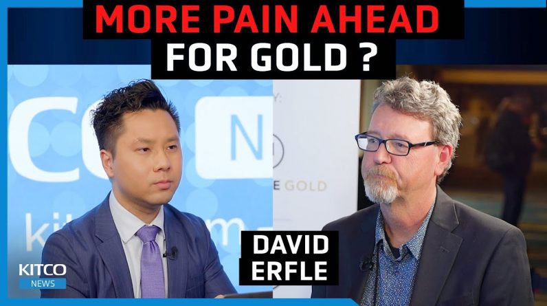 Gold tanked again, how low can it go? Price broke key resistance - David Erfle