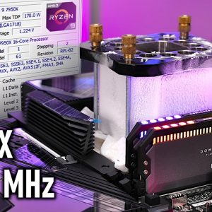 Ryzen 7000 Temperature Scaling - Overclocking the 7950X to over 6GHz with Dry Ice