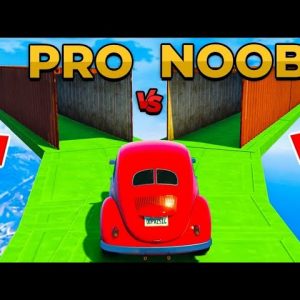 Only 0.888% PRO Players Can Complete This IMPOSSIBLE Car Parkour Race in GTA 5!