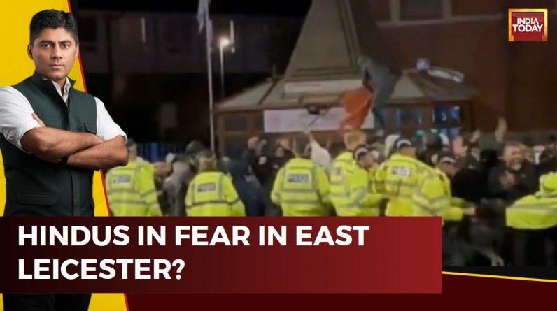 Hindu Temple Targeted As Clashes Erupt In East Leicester; Radicalism Spreading In UK? | India First