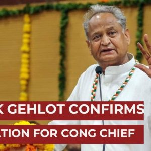Ashok Gehlot Confirm Congress Presidential Polls Bid, But Won't Stay Away From Rajasthan