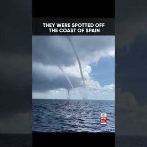 Four Stunning Waterspouts Spotted Off The Coast Of Spain