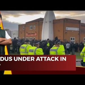 200 Masked Protesters Gathered Outside Hindu Temple In UK; Is Situation Worrisome? | India First