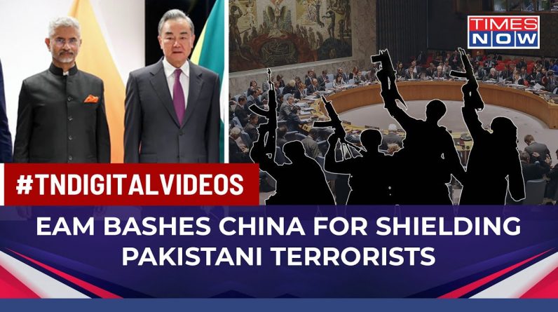 S Jaishankar Bashes China, Urges UNSC To Act,  After Beijing Blocked 3rd Pak Terrorist's Listing