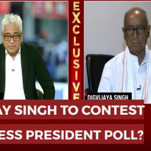 Digvijay Singh Makes BIG Statement On Congress President Elections & Shashi Tharoor; Downplays G23
