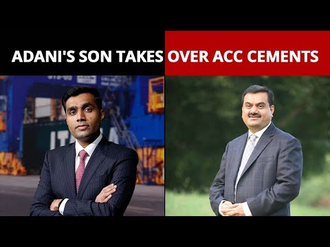 Gautam Adani's Son Karan Adani Takes Over ACC Cements As Chairman | Adani News Today
