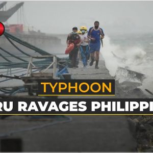Typhoon Noru Live | Powerful Typhoon Hits Philippines, Thousands Evacuated, Several Dead