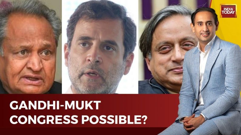 Newstrack With Rahul Kanwal LIVE: Congress President Election 2022 | Shashi Tharoor Vs Ashok Gehlot