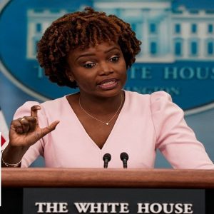 LIVE: Karine Jean-Pierre holds a White House briefing