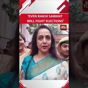 WATCH What Hema Malini Said On Speculation Over Kangana Ranaut Contesting In Elections From Mathura