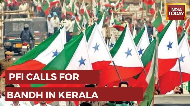 PFI Protests Against NIA Raids In Kerala, Calls For Statewide Strike Tomorrow