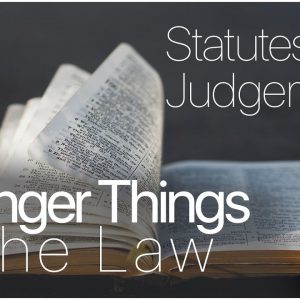 Stranger Things in the Law | Sunday, September 25, 2022