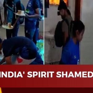 Viral Video Shows Kabaddi Players Served Food Kept On Toilet Floor