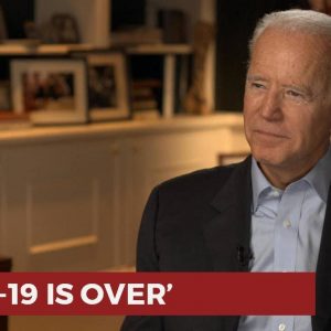 US President Joe Biden Declares 'COVID-19 Over' In America, Throws In Hat For Re-election
