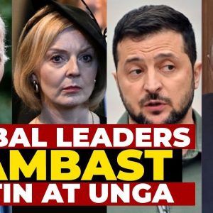 UN General Assembly 2022 | Global Leaders Thrash Putin For Russia's War On Ukraine & Nuclear Threat