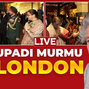 Droupadi Murmu In London LIVE | Droupadi Murmu At Queen Elizabeth's Funeral | Westminster Hall LIVE