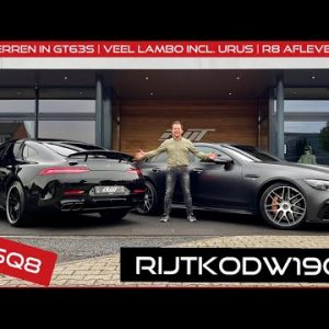 Inbouw 1050 sterren GT63 S AMG | Roestige Tesla | 6x Lamborghini | Afleverspektakel R8 | RSQ8 binnen