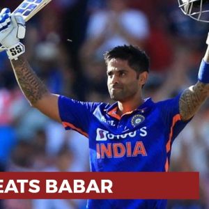 Suryakumar Yadav Trumps Babar Azam In ICC T20 Rankings, Rizwan Stays Number 1 | India Vs Australia