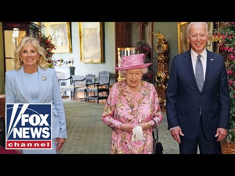 Biden, first lady arrive in London ahead of Queen's funeral