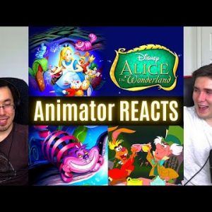 REACTING to *Alice in Wonderland (1951)* WEIRDLY GOOD?? (First Time Watching) Animator Reacts