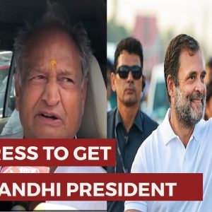 Ashok Gehlot Says He 'Requested Rahul Gandhi A Lot' To Contest Congress President Elections