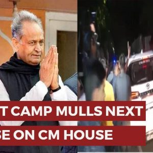 Gehlot Loyalists Head For Crucial Meet; Boards Bus For CM House | WATCH