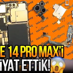 iPhone 14 Pro Max'in içini açtık!