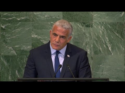 Israel's Lapid Favors Two-State Solution With Palestine