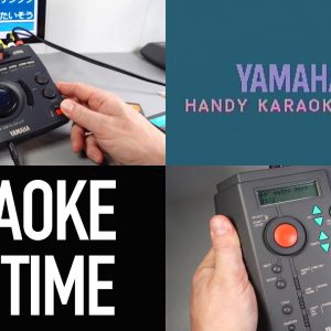 It's retro-tech Karaoke fun time with Yamaha's 1990's ING's system