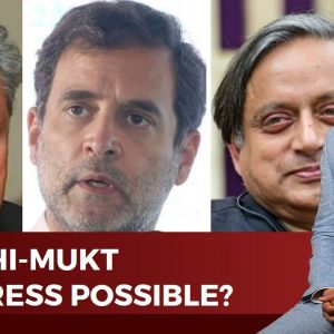 Newstrack With Rahul Kanwal LIVE: Congress President Election 2022 | Shashi Tharoor Vs Ashok Gehlot