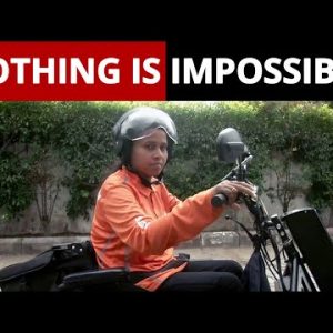 Inspiration Of The Day: Meet Swiggy Agent Delivering Smile On Wheelchair