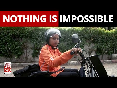Inspiration Of The Day: Meet Swiggy Agent Delivering Smile On Wheelchair
