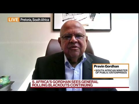 South Africa's Record Power Cuts Set to Ease, Gordhan Says