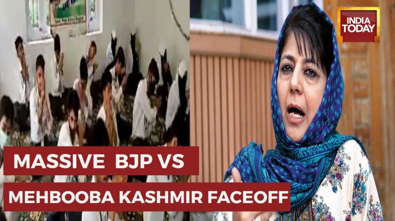 Mehbooba Mufti Attacks Centre Over Hymn In Kashmir School; BJP Source Slam Mehbooba For 'Fake News'