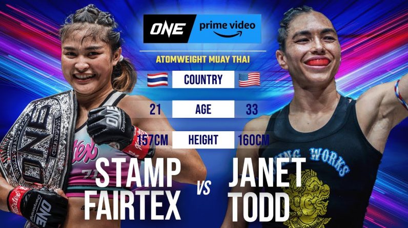 Women’s Muay Thai Battle 🔥 Stamp Fairtex vs. Janet Todd